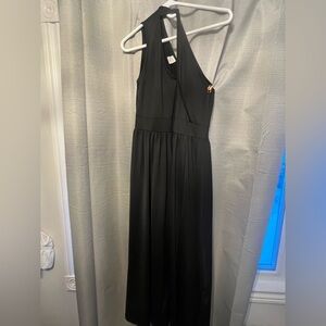 Elegant Black One Shoulder Dress